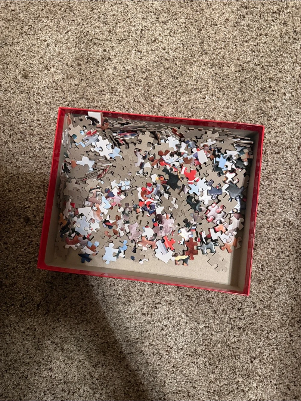 Rudolph 500-Piece Jigsaw Puzzle - Red Box